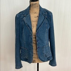 Vintage Tailored Denim Women's Jacket